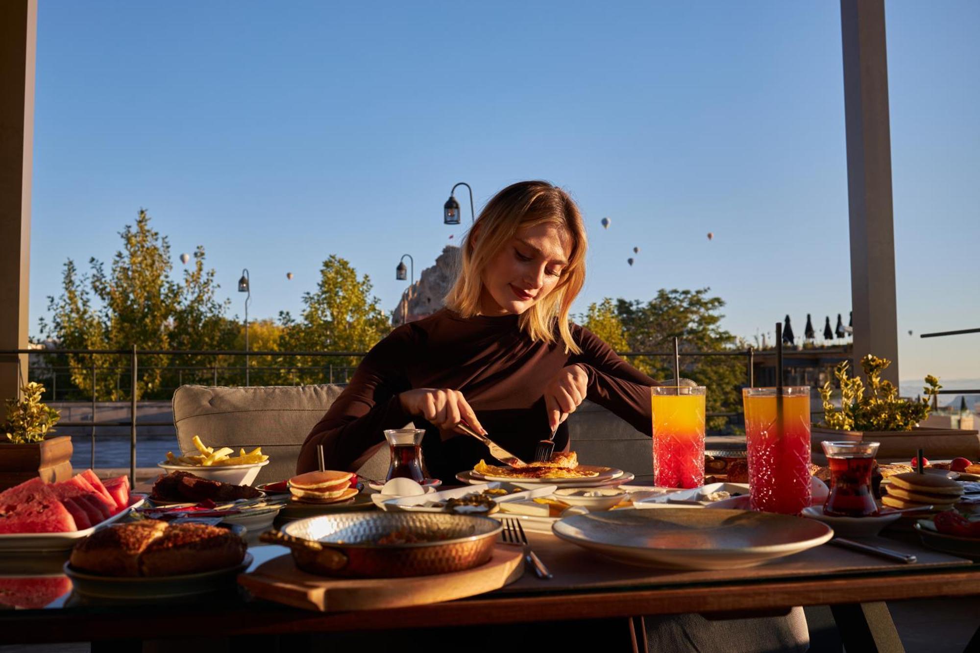 Hotel Breeze Of Cappadocia Uchisar Exterior foto